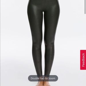 Spanx Faux Leather leggings - new with tags!